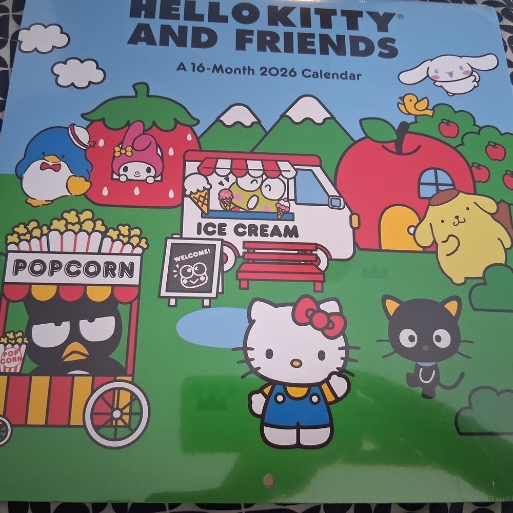 New Hello Kitty and Friends 2026 Calendar